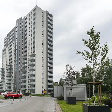 Panorama Baltica 2 - Nasz Drugi Apartament-our Second Apartment-stylish 13th Floor With Rooftop Terrace Near The Sea And Polsat Arena Stadion Stadium Free Parking Letnica 公寓 格但斯克